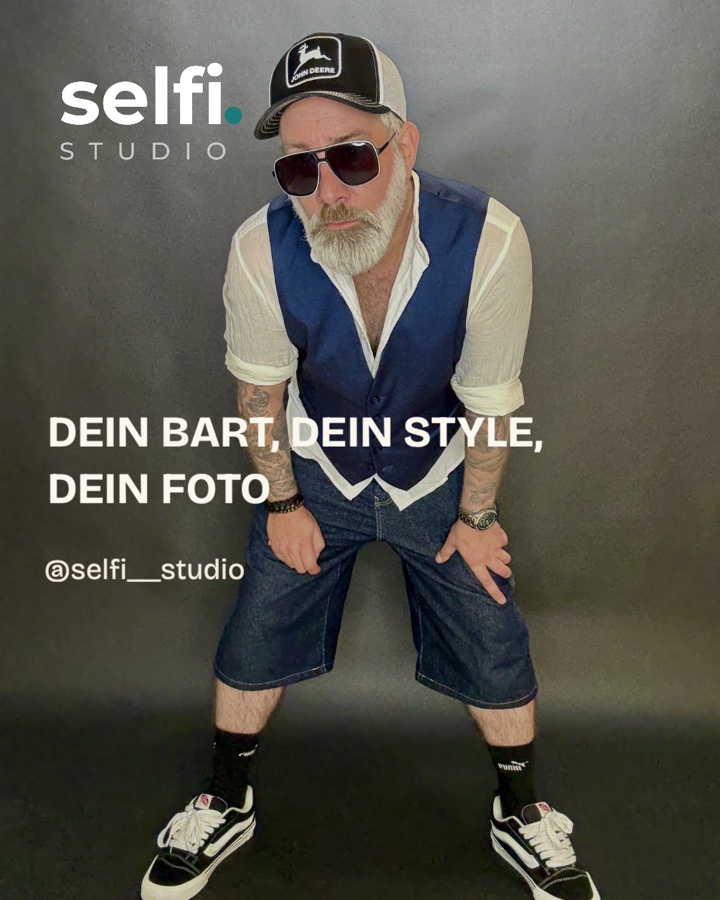 selfi.studio Kampagne — Dein Bart, dein Style