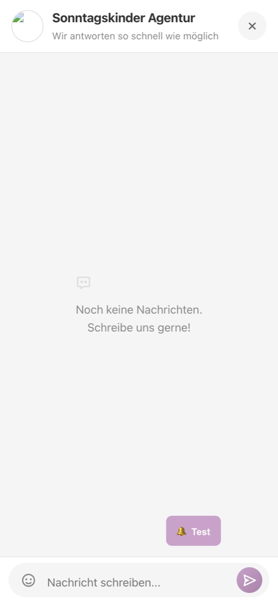 Model-Portal — Direkter Chat mit der Agentur
