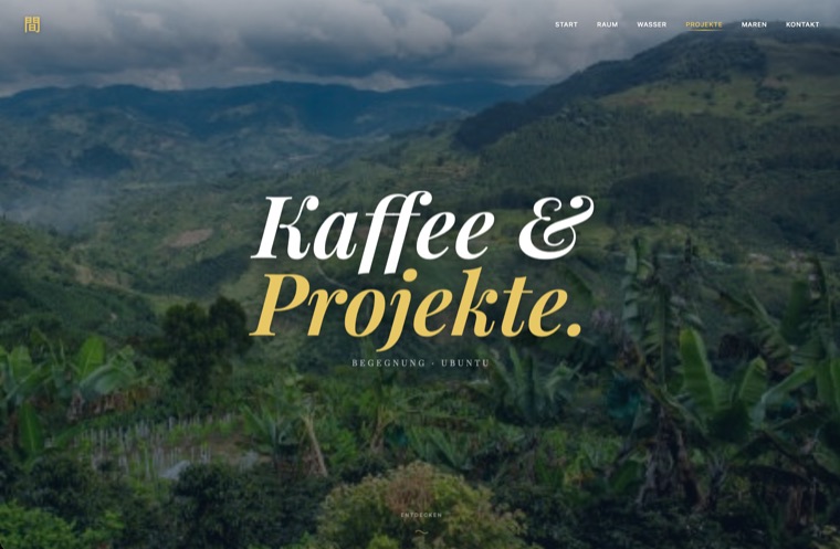 Kaffee & Projekte — Begegnung & Ubuntu