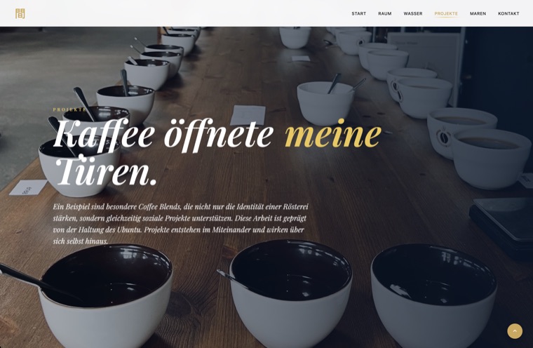 „Kaffee öffnete meine Türen"